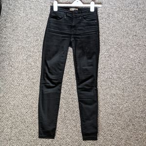 Madewell Denim 9" High-rise Skinny - Black, 25